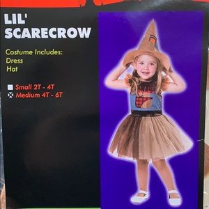 Toddler scarecrow costume 4t